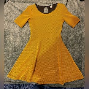 Mustard Gold Dress